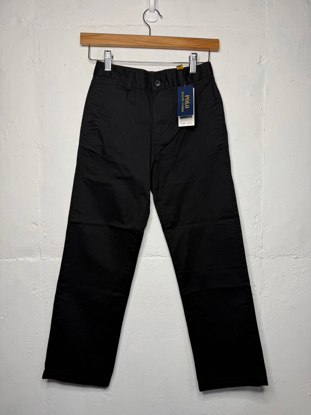 NEW Polo by Ralph Lauren Boys Size 10 Black Pants
